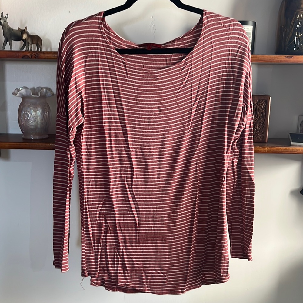 BKE Red Long Sleeve Shirt